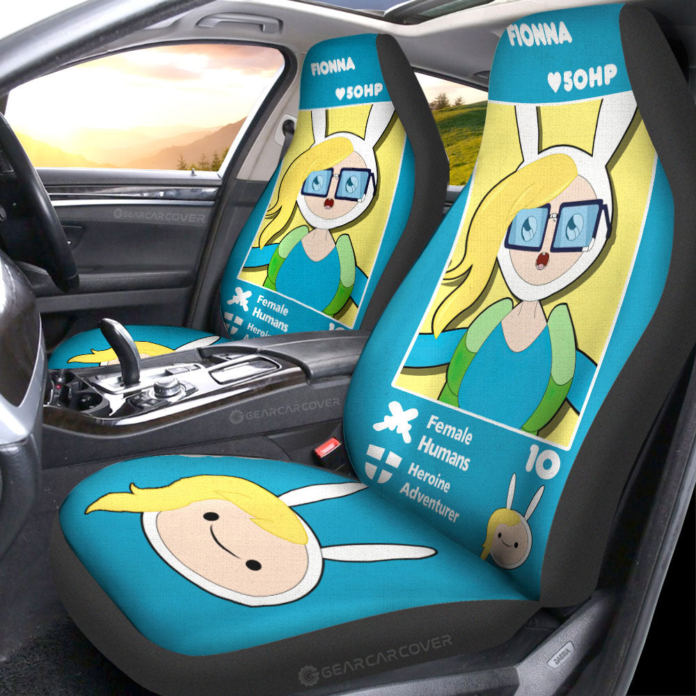 Fionna Car Seat Covers Custom Adventure Time Car Accessories - Gearcarcover - 1