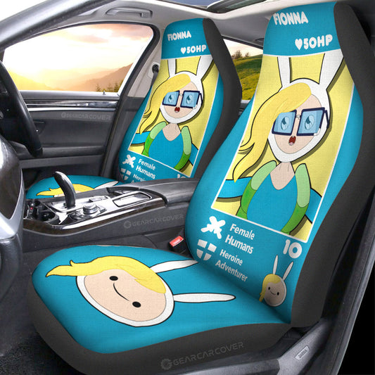 Fionna Car Seat Covers Custom Adventure Time Car Accessories - Gearcarcover - 1