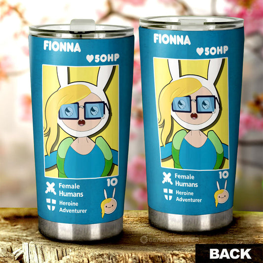 Fionna Tumbler Cup Custom Adventure Time Car Accessories - Gearcarcover - 2