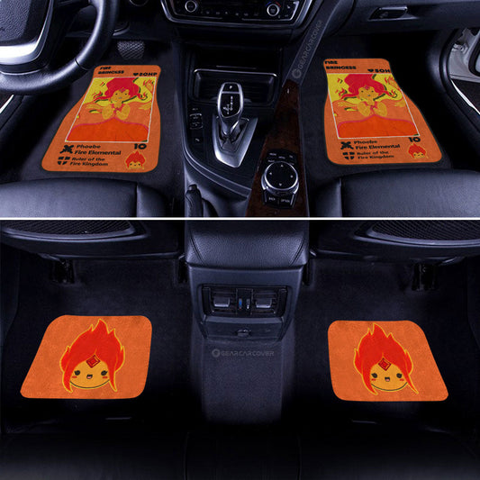 Fire Brincess Car Floor Mats Custom Adventure Time Car Accessories - Gearcarcover - 2