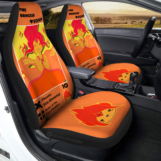Fire Brincess Car Seat Covers Custom Adventure Time Car Accessories - Gearcarcover - 2