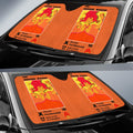 Fire Brincess Car Sunshade Custom Adventure Time Car Accessories - Gearcarcover - 2