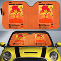 Fire Brincess Car Sunshade Custom Adventure Time Car Accessories - Gearcarcover - 1