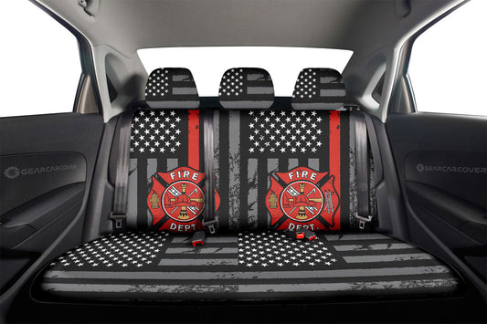 Firefighter Car Back Seat Covers Custom Car Accessories - Gearcarcover - 2