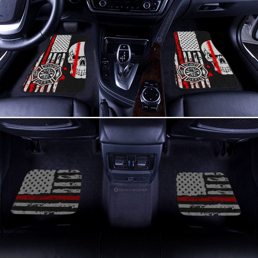 Firefighter Car Floor Mats Custom Car Accessories - Gearcarcover - 2