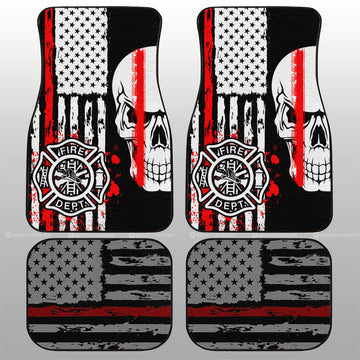 Firefighter Car Floor Mats Custom Car Accessories - Gearcarcover - 1