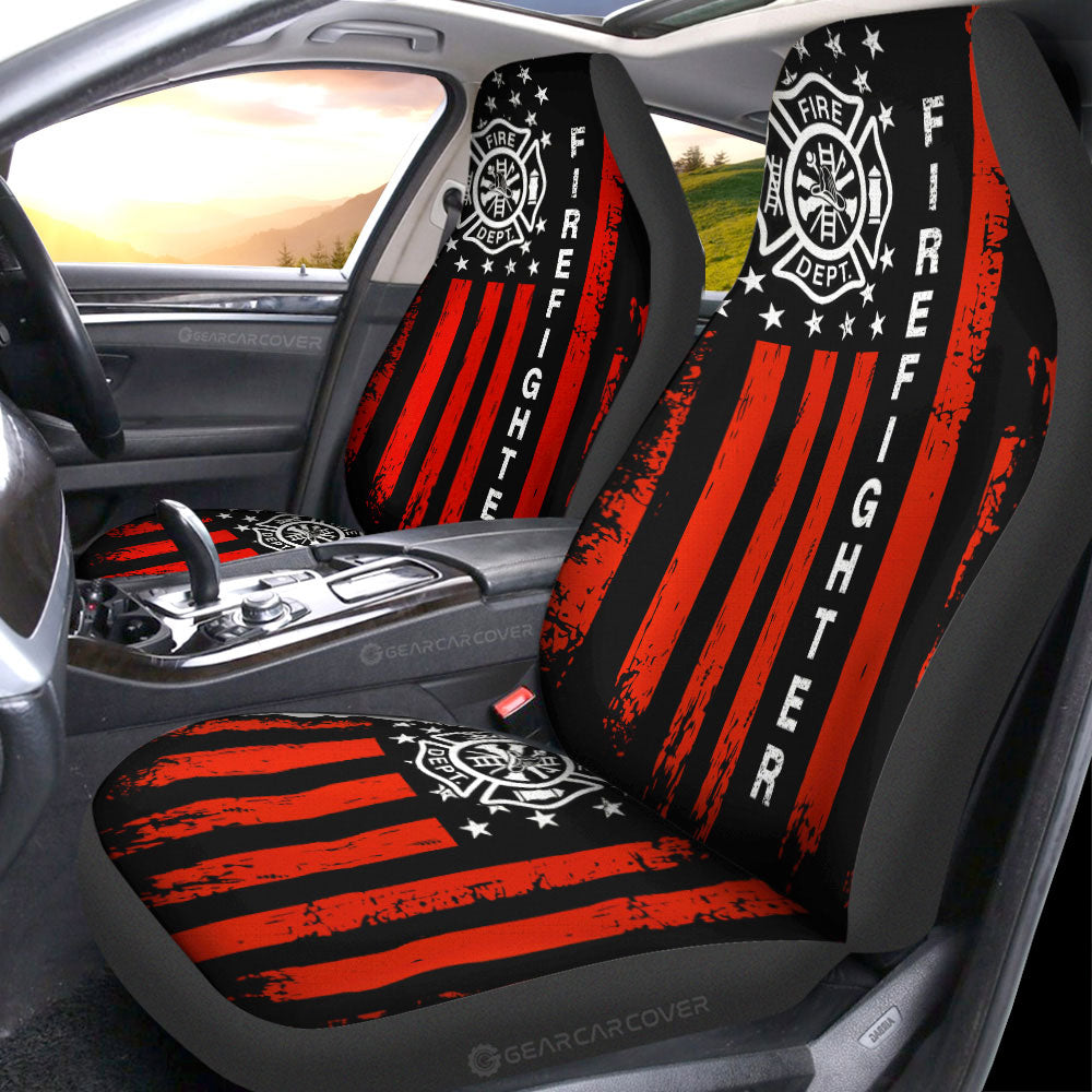 Firefighter Car Seat Covers Custom Car Accessories - Gearcarcover - 1