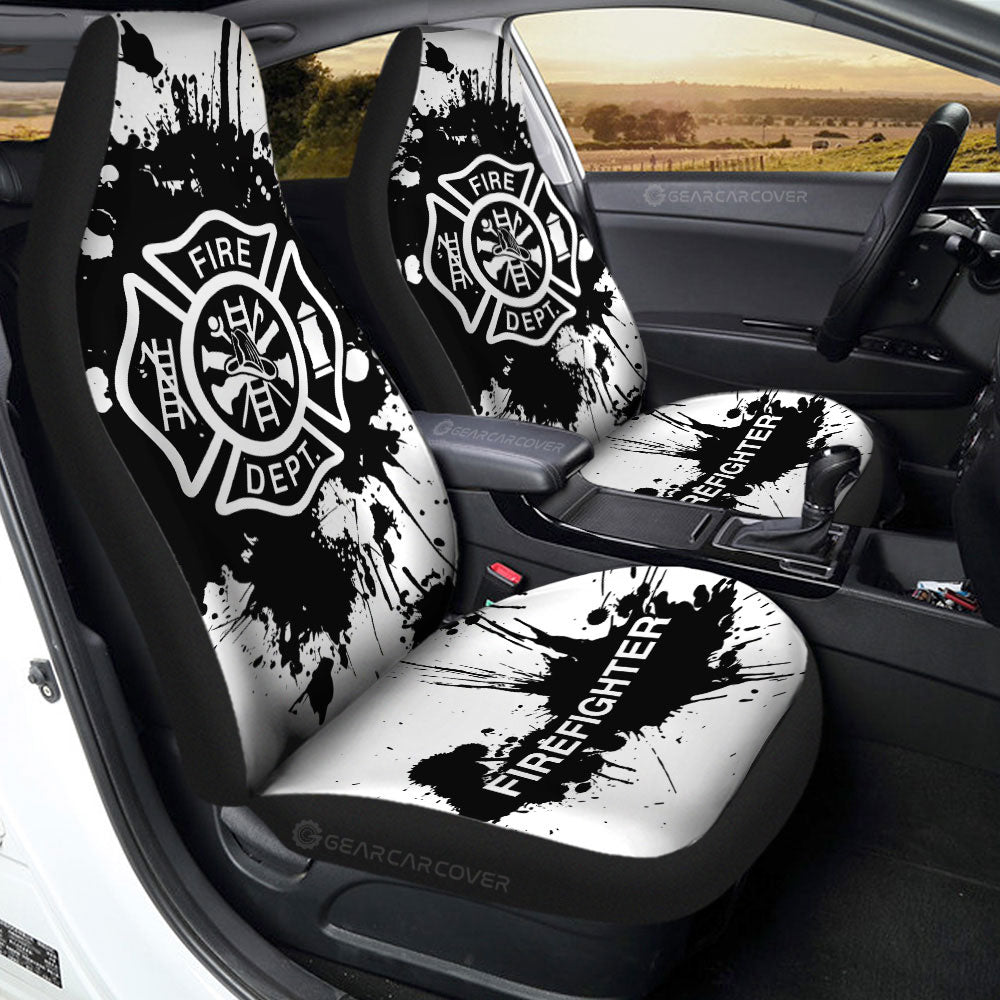 Firefighter Car Seat Covers Custom Car Accessories - Gearcarcover - 2