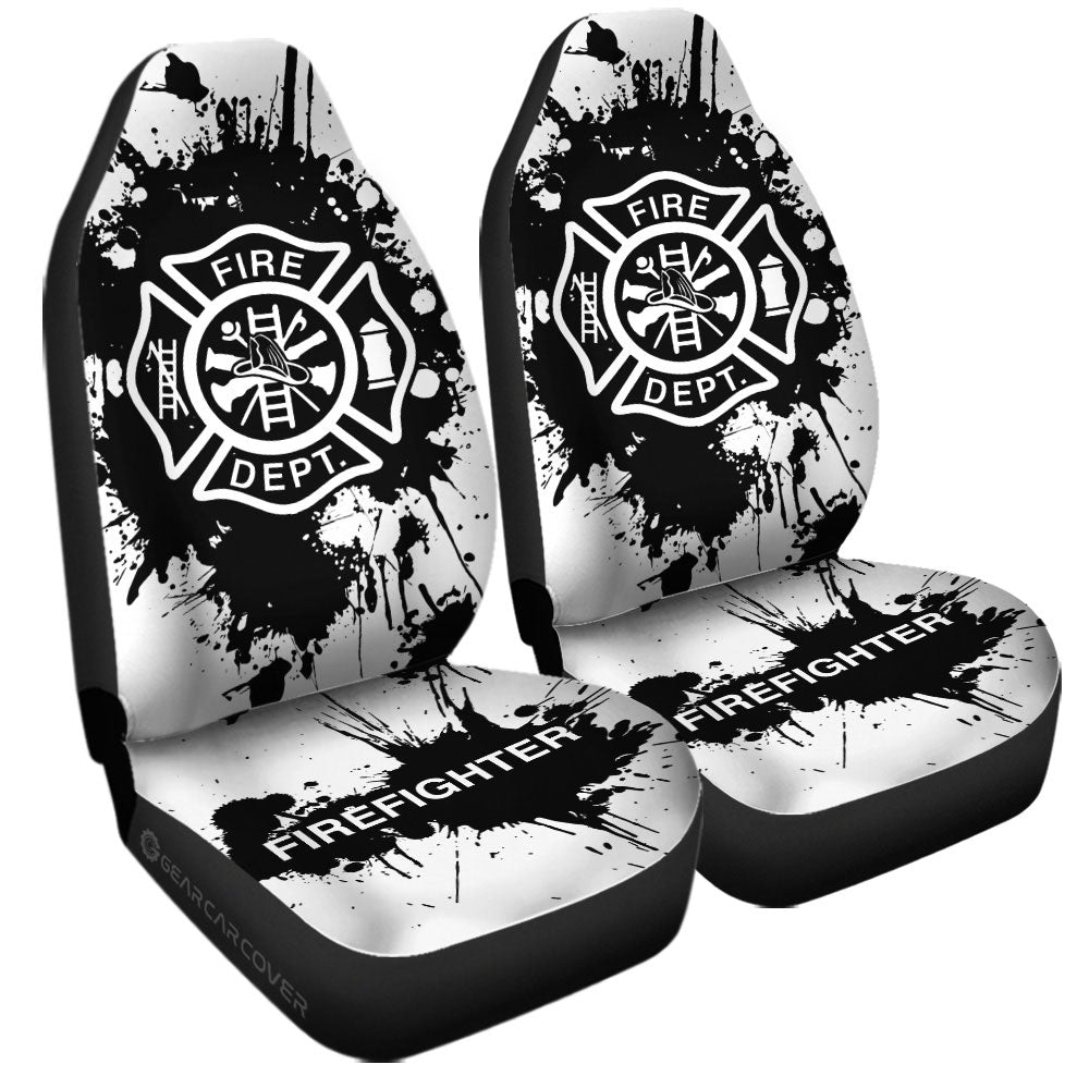 Firefighter Car Seat Covers Custom Car Accessories - Gearcarcover - 3