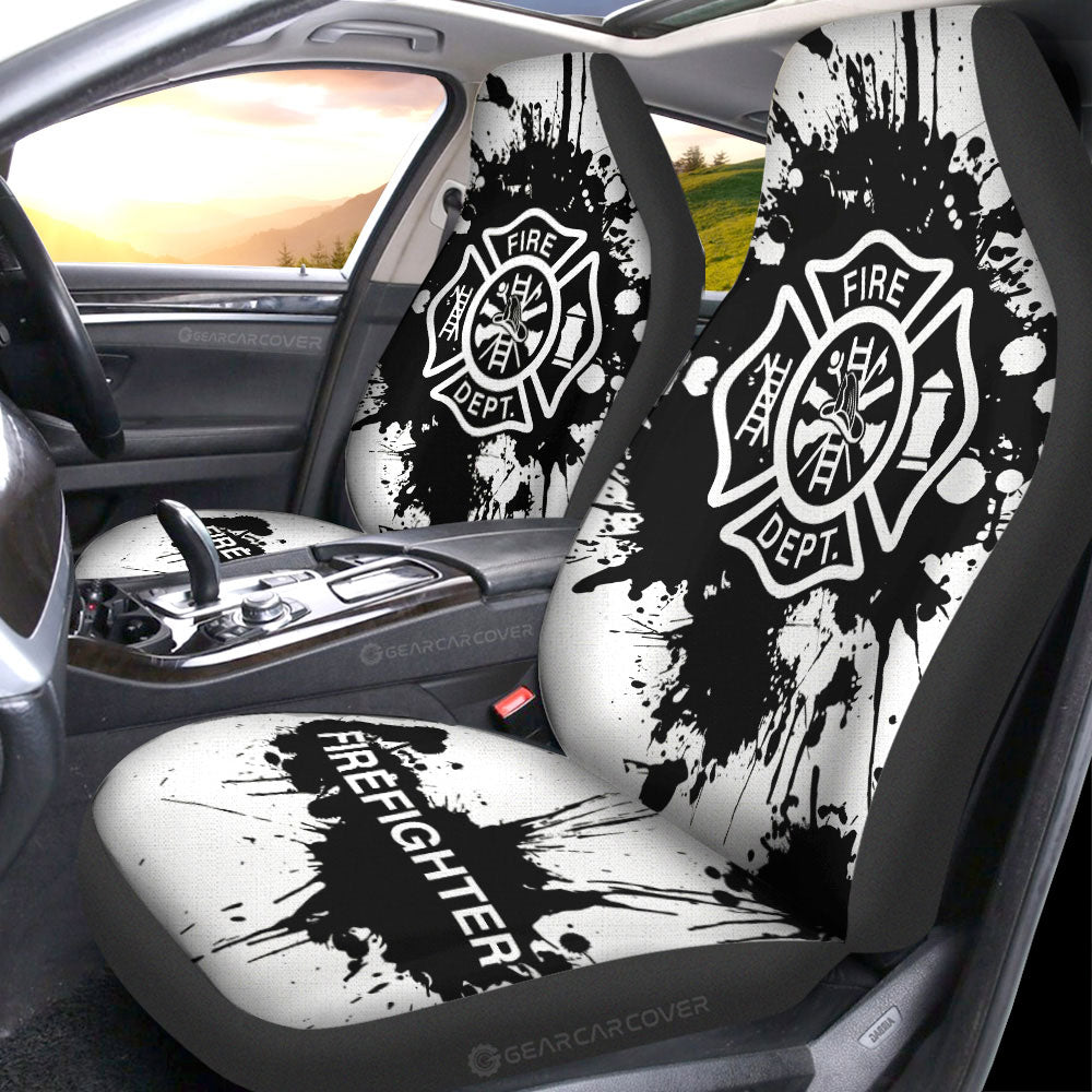 Firefighter Car Seat Covers Custom Car Accessories - Gearcarcover - 1