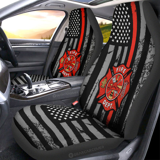 Firefighter Car Seat Covers Custom Car Accessories - Gearcarcover - 1