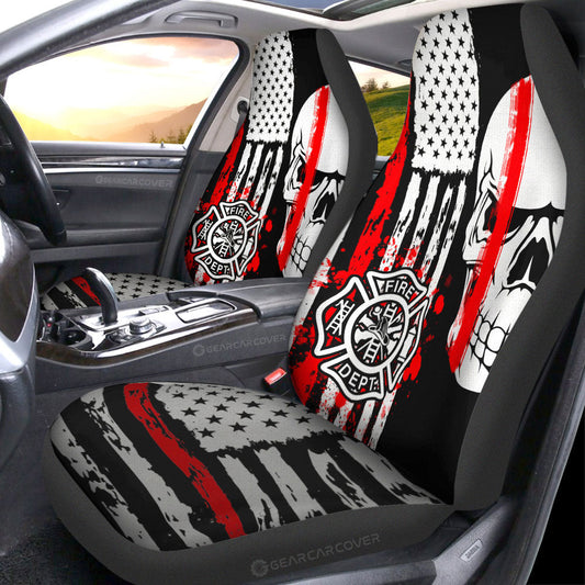 Firefighter Car Seat Covers Custom Car Accessories - Gearcarcover - 1