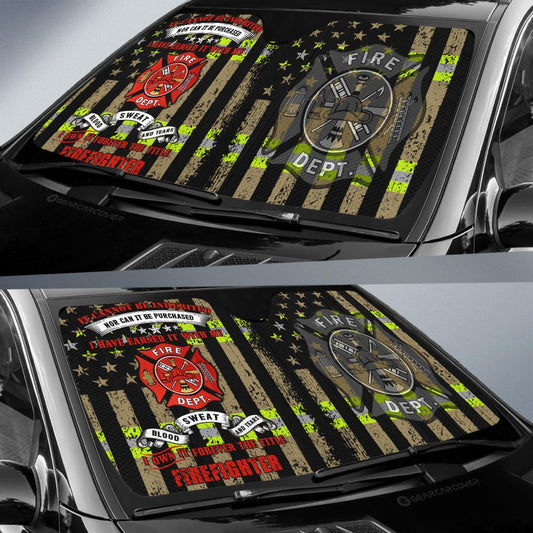 Firefighter Car Sunshade Custom Car Accessories - Gearcarcover - 2