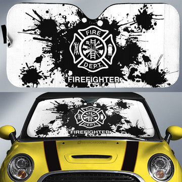 Firefighter Car Sunshade Custom Car Accessories - Gearcarcover - 1