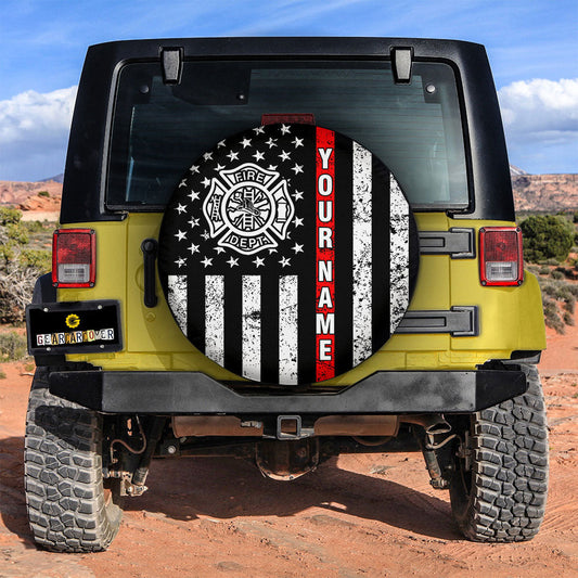 Firefighter Spare Tire Covers Custom Car Accessories - Gearcarcover - 2