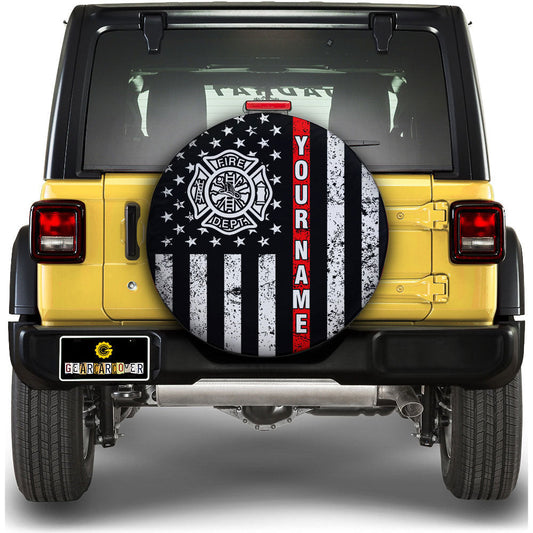 Firefighter Spare Tire Covers Custom Car Accessories - Gearcarcover - 1