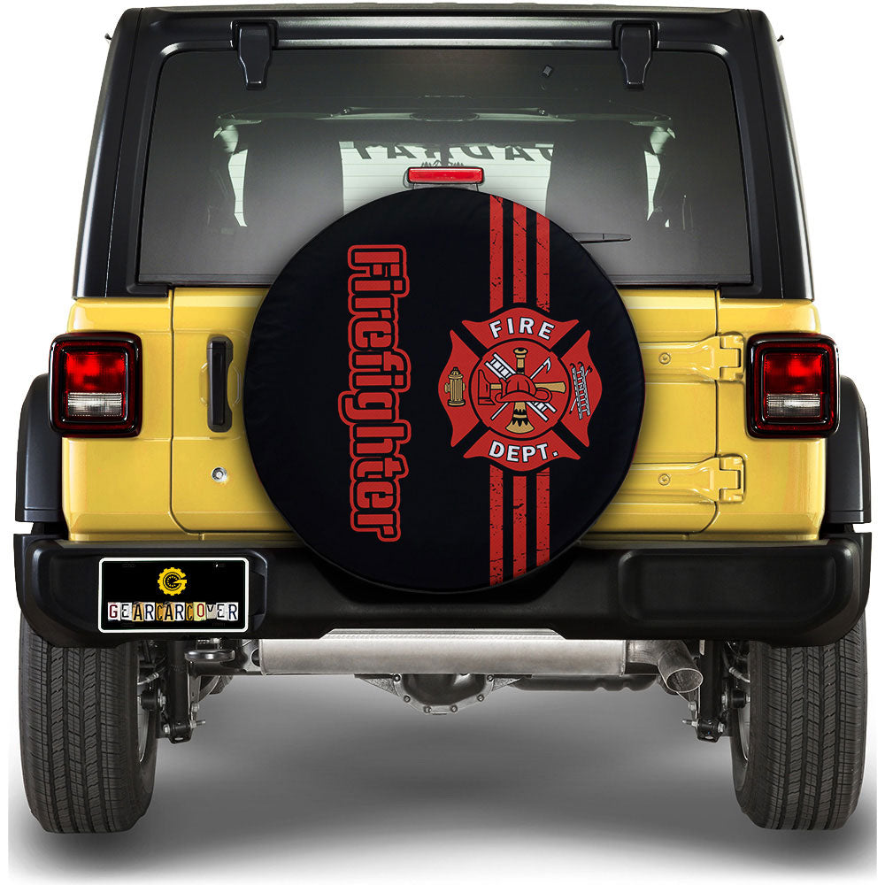 Firefighter Spare Tire Covers Custom Car Accessories - Gearcarcover - 1