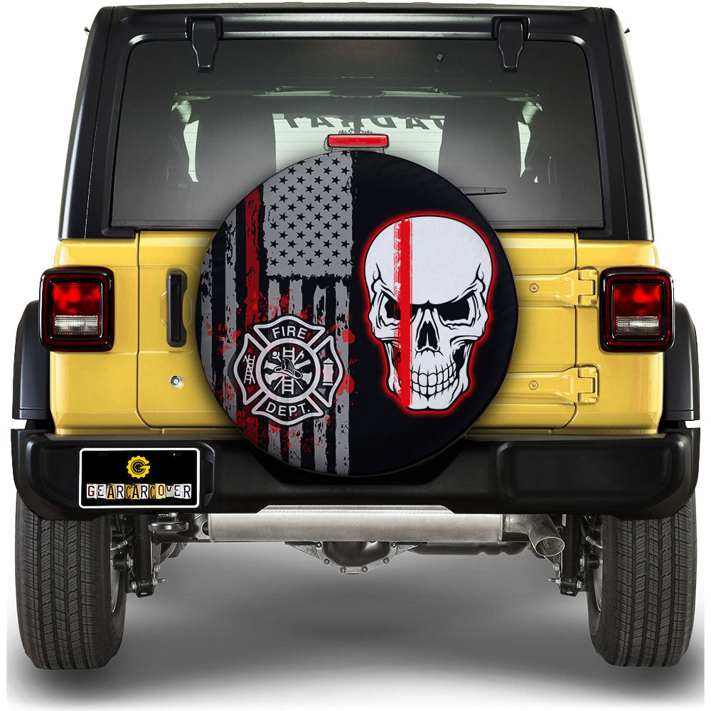 Firefighter Spare Tire Covers Custom Car Accessories - Gearcarcover - 1