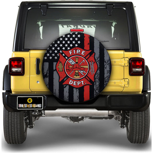 Firefighter Spare Tire Covers Custom Car Accessories - Gearcarcover - 1