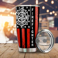 Firefighter Tumbler Cup Custom Car Accessories - Gearcarcover - 1