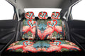 Flamingo Mixed Floral Car Back Seat Cover Custom Car Accessories - Gearcarcover - 2