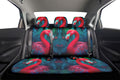 Flamingo Mixed Floral Car Back Seat Cover Custom Car Accessories - Gearcarcover - 2