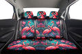 Flamingo Mixed Floral Car Back Seat Cover Custom Car Accessories - Gearcarcover - 2