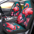 Flamingo Mixed Floral Car Seat Covers Custom Car Accessories - Gearcarcover - 1