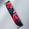 Flamingo Mixed Floral Car Sunshade Custom Car Accessories - Gearcarcover - 3