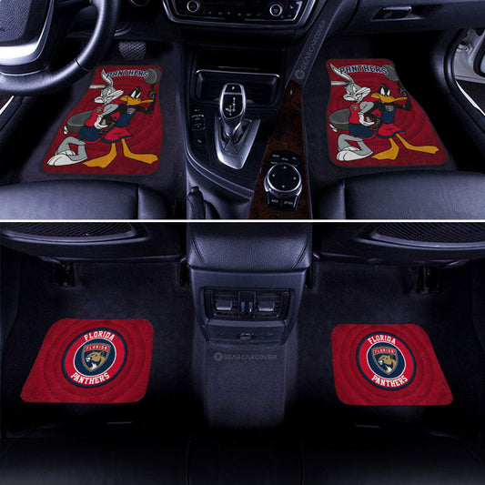 Florida Panthers Car Floor Mats Custom Car Accessories - Gearcarcover - 2