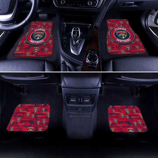 Florida Panthers Car Floor Mats Custom Car Accessories - Gearcarcover - 2