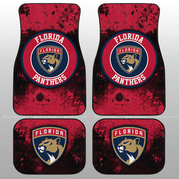 Florida Panthers Car Floor Mats Custom Car Accessories - Gearcarcover - 1