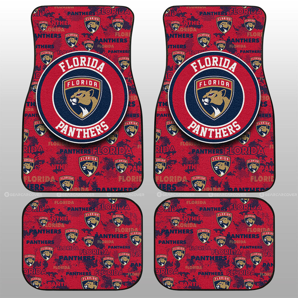 Florida Panthers Car Floor Mats Custom Car Accessories - Gearcarcover - 1