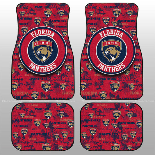 Florida Panthers Car Floor Mats Custom Car Accessories - Gearcarcover - 1
