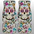 Florida Panthers Car Floor Mats Custom Sugar Skull Car Accessories - Gearcarcover - 1
