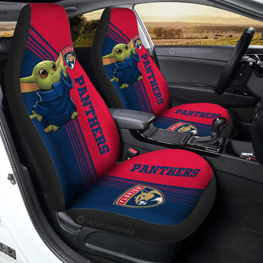 Florida Panthers Car Seat Covers Baby Yoda Car Accessories - Gearcarcover - 2