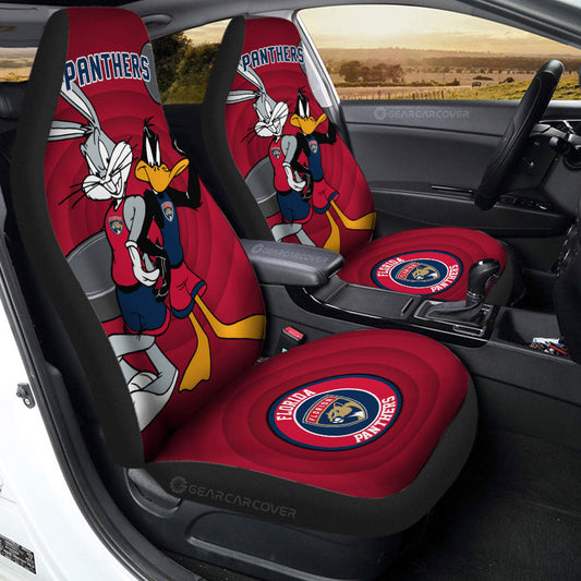 Florida Panthers Car Seat Covers Custom Car Accessories - Gearcarcover - 2