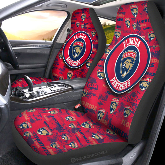 Florida Panthers Car Seat Covers Custom Car Accessories - Gearcarcover - 1