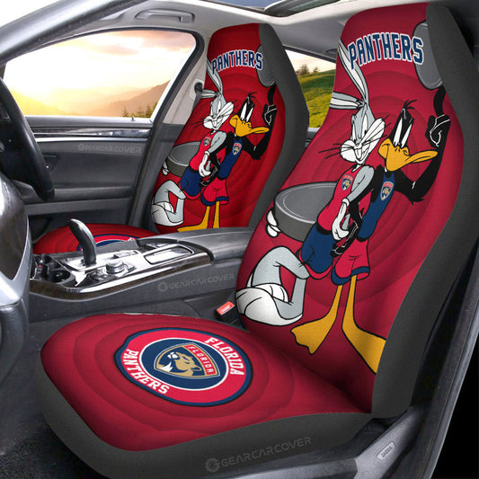 Florida Panthers Car Seat Covers Custom Car Accessories - Gearcarcover - 1