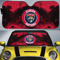 Florida Panthers Car Sunshade Custom Car Accessories - Gearcarcover - 1