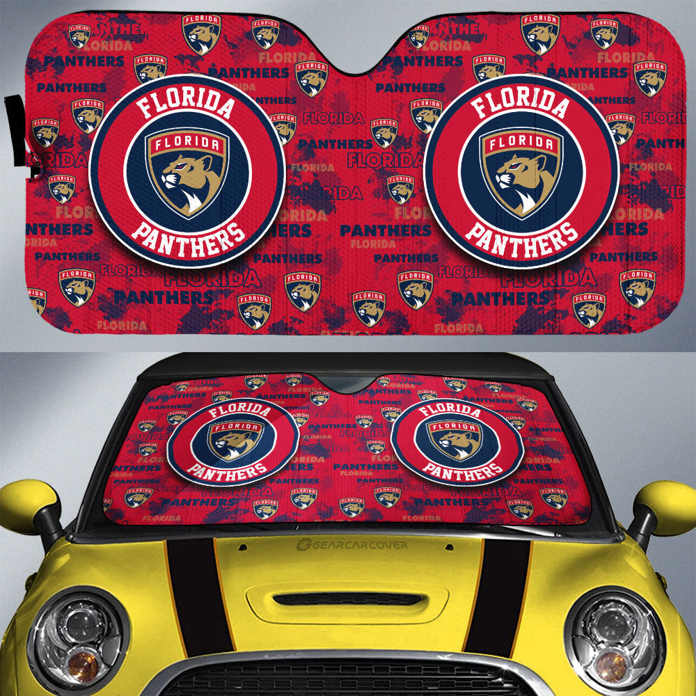 Florida Panthers Car Sunshade Custom Car Accessories - Gearcarcover - 1