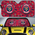 Florida Panthers Car Sunshade Custom Car Accessories - Gearcarcover - 1