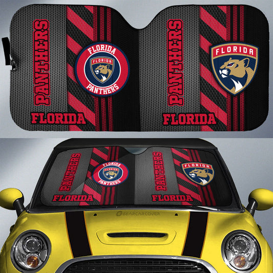 Florida Panthers Car Sunshade Custom Car Accessories - Gearcarcover - 1