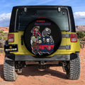 Florida Panthers Spare Tire Covers Horror Characters Car Accessories - Gearcarcover - 2