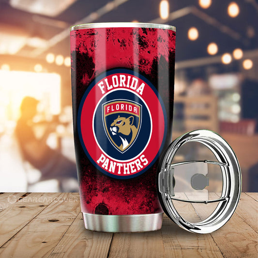 Florida Panthers Tumbler Cup Custom Car Accessories - Gearcarcover - 2