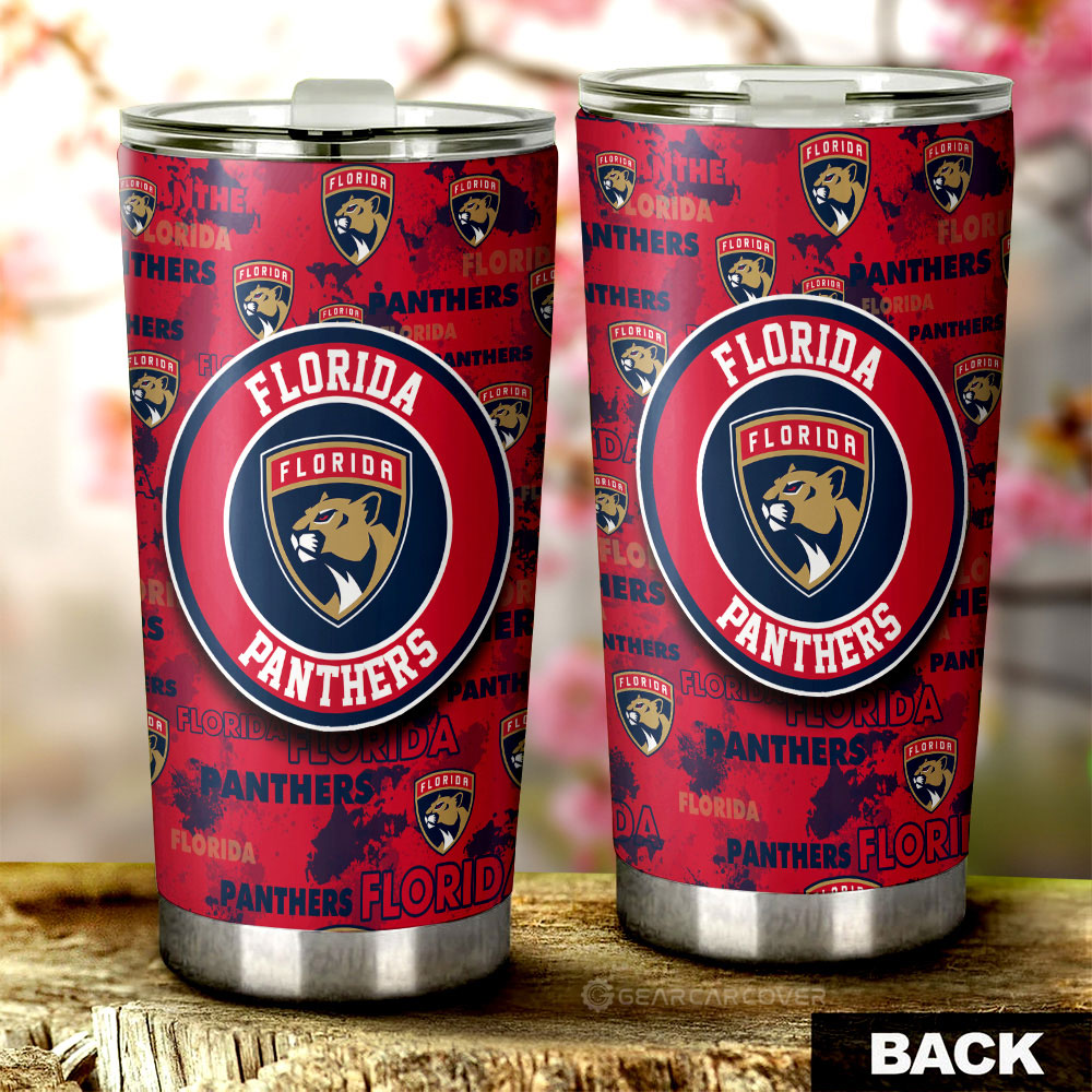 Florida Panthers Tumbler Cup Custom Car Accessories - Gearcarcover - 2