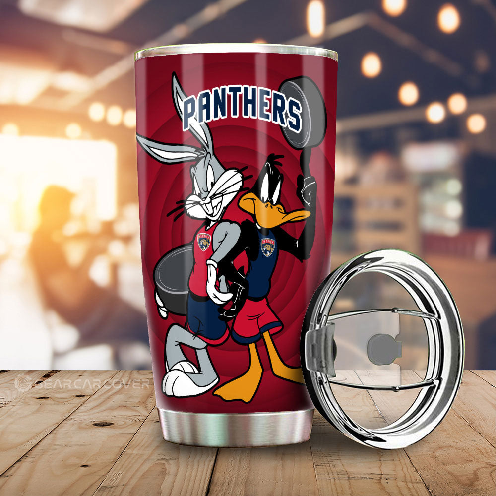 Florida Panthers Tumbler Cup Custom Car Accessories - Gearcarcover - 2