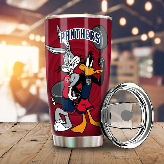 Florida Panthers Tumbler Cup Custom Car Accessories - Gearcarcover - 2