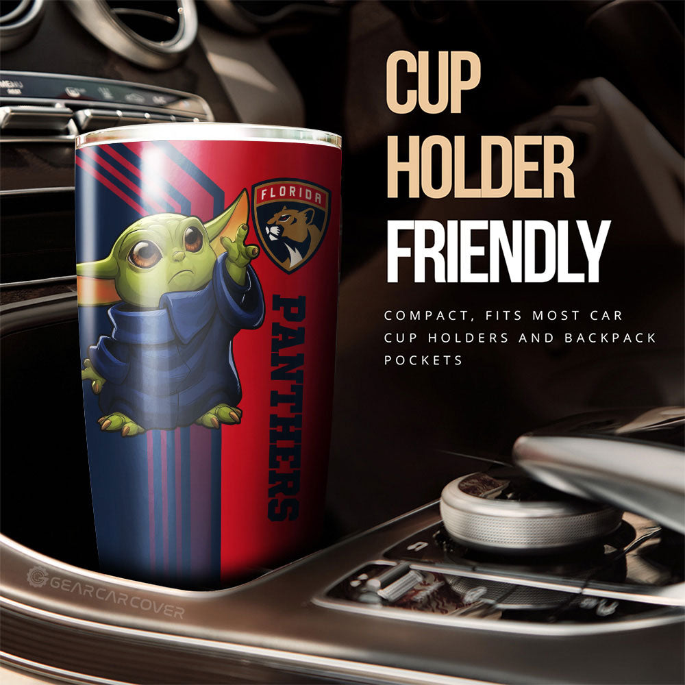 Florida Panthers Tumbler Cup Custom Car Accessories - Gearcarcover - 3