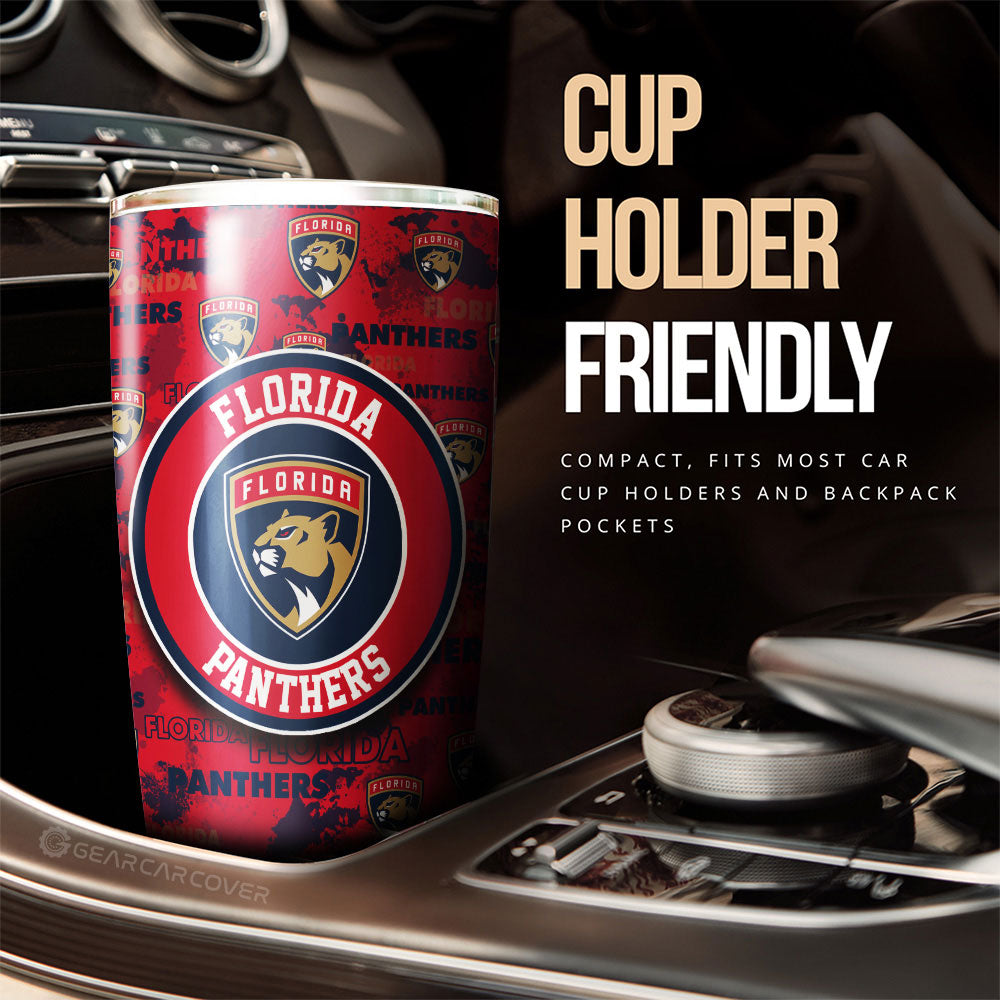 Florida Panthers Tumbler Cup Custom Car Accessories - Gearcarcover - 3